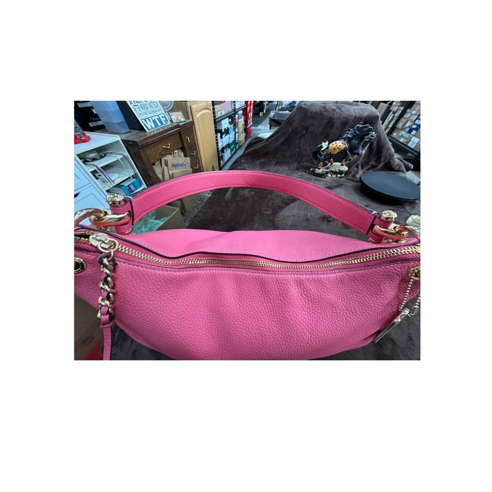 Coach Soft bubblegum pink Leather Shoulder bag and Wallet set Pristine condition - Picture 5 of 16